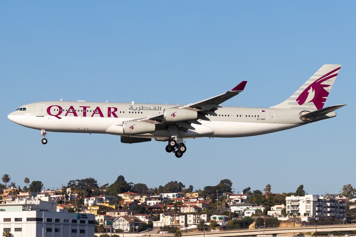 photo-of-Airbus A340-200